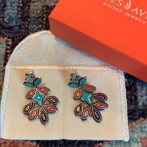 James Avery Córdoba Mosaic Ear Posts